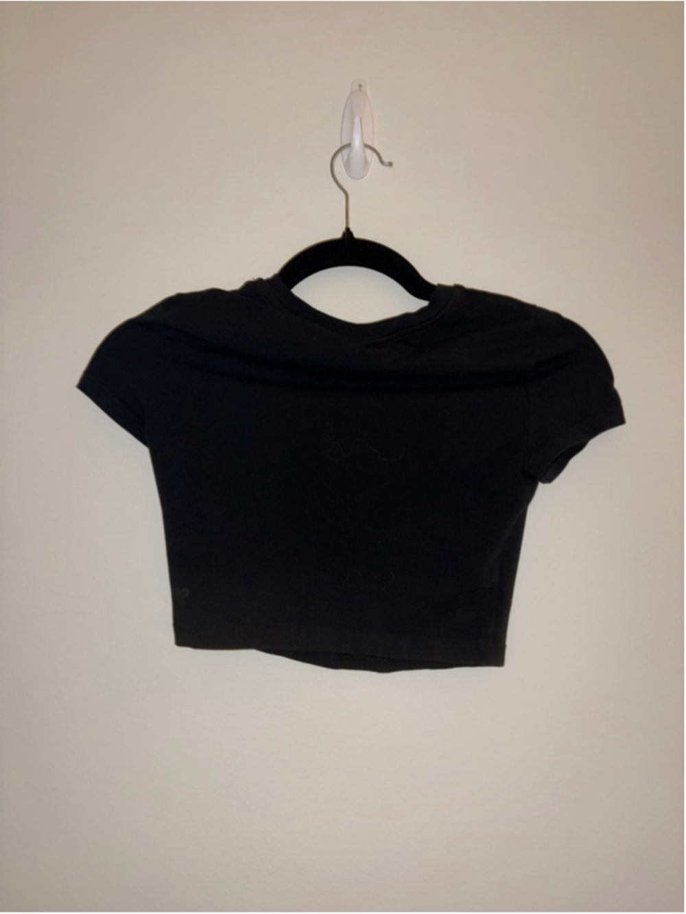 Women's Tna Black Crop Top XXS